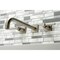 Kingston Brass KS6058DL Wall Mount Tub Faucet, Brushed Nickel KS6058DL - alternate 3